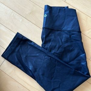 Lululemon shine align high rise pants size 6